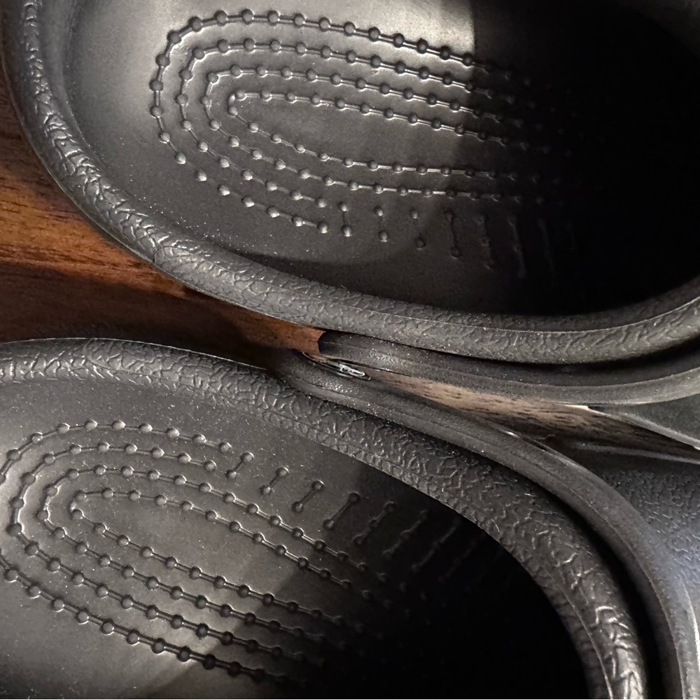 Crocs Black Clogs - Picture 3 of 4